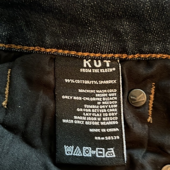 Kut From The Kloth Bootcut Mid Rise Size 8 - Picture 12 of 16